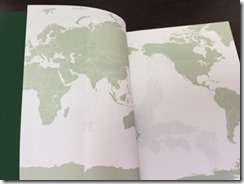 スナフキンノート世界地図